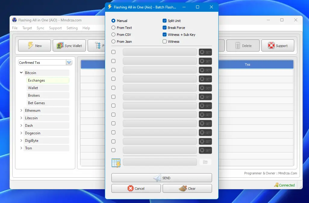 Batch Flash Section on Flash AiO Batch Flash Section on Flash AiO